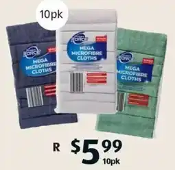 ALDI Mega Microfibre Wipes offer