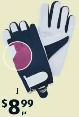 ALDI Premium Leather Garden Gloves offer