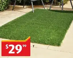 ALDI Synthetic Grass Rug offer