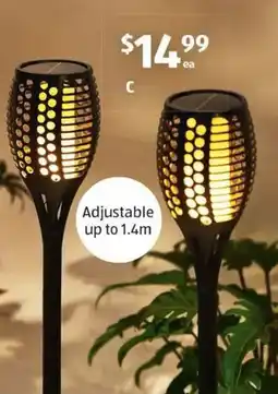 ALDI Solar Garden Tiki Torch offer