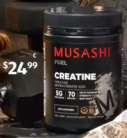 ALDI Musashi Creatine offer