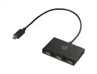 Officeworks HP USB-C to USB-A Hub offer