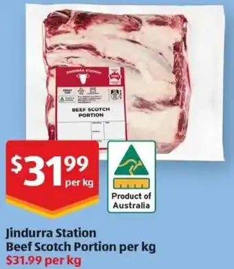 Jindurra Station Beef Scotch Portion