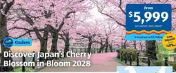 ALDI Discover Japan's Cherry Blossom in Bloom 2028 offer