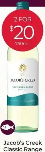 Porters Jacob's Creek Classic Range offer