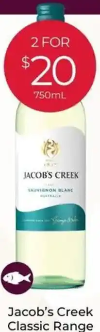 Jacob's Creek Classic Range