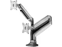 Officeworks Brateck Dual Aluminium Counterbalance Monitor Arm 13-32" offer