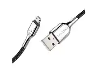 Officeworks Cygnett Armoured Micro USB to USB-A Cable 1m Black offer