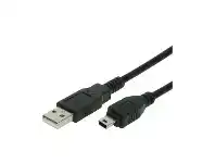 Officeworks Comsol Male Type A USB 2.0 to Male Mini USB Cable 2m offer