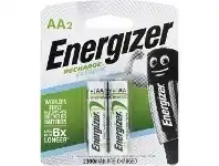 Energizer Rechargeable AA Batteries 2 Pack
