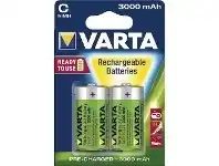 Officeworks Varta Rechargeable C Batteries 2 Pack offer