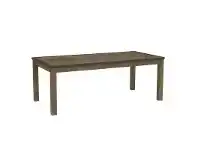 Chandler Mango Wood Timber & Metal 210cm Dining Table