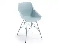 LivingStyles Capela Dining Armchair, Powder Blue offer