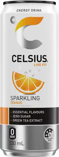 IGA Celsius Sparkling Energy Drink Selected Varieties offer