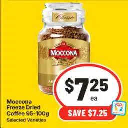 IGA Moccona Freeze Dried Coffee offer