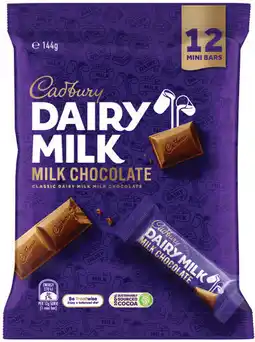 IGA Cadbury Share Pack Selected Varieties offer