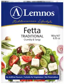 IGA Lemnos Fetta Cheese Selected Varieties offer