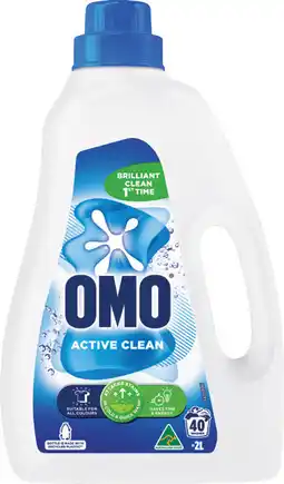 IGA OMO 3 in 1 Laundry Liquid 2 Litre, Powder 2kg or Capsules 28 Pack Selected Varieties offer