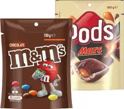 IGA M&M’s 120‑180g, Pods 160g or Maltesers 120‑140g Share Pack Selected Varieties offer