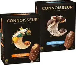 IGA Connoisseur Gourmet Ice Cream 4‑6 Pack Selected Varieties offer