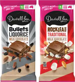 IGA Darrell Lea Chocolate Block Selected Varieties offer