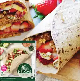 IGA Helga’s Wraps 5‑8 Pack Selected Varieties offer