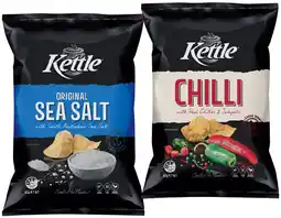 IGA Kettle Potato Chips Selected Varieties offer