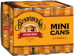 IGA Bundaberg Mini Cans Selected Varieties offer
