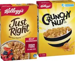 IGA Kelloggʼs Coco Pops 320g, Just Right 460g or Froot Loops 285g offer