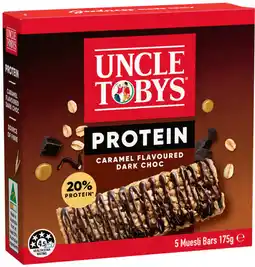 IGA Uncle Tobys Protein Bars 5 Pack or Le Snak 6 Pack Selected Varieties offer