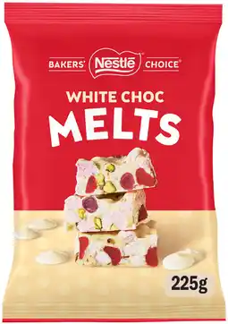 IGA Nestlé Bakers’ Choice Choc Melts 225g or Baking Chocolate Block 170g Selected Varieties offer