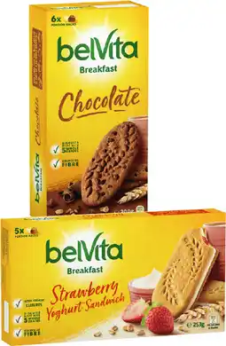 IGA BelVita Breakfast Biscuits 300g or Strawberry Yoghurt Sandwich 253g Selected Varieties offer