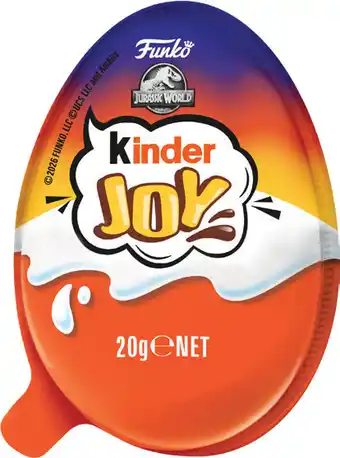 IGA Kinder Joy Chocolate Egg offer