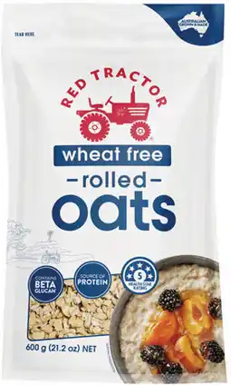 IGA Red Tractor Wheat Free Rolled Oats offer