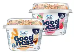 IGA Bulla Goodness Greek Style Yoghurt ‘n’ Muesli Selected Varieties offer