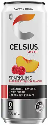 IGA Celsius Sparkling Energy Drink Selected Varieties offer