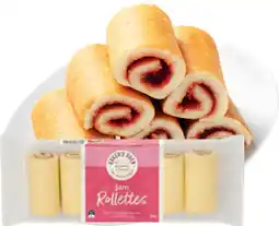 IGA Baker’s Oven Jam or Chocolate Rollettes 250g offer