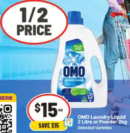 IGA OMO Laundry Liquid or Powder offer