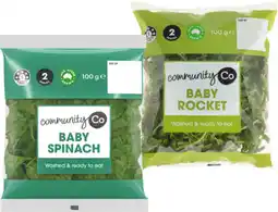 IGA Community Co Baby Spinach or Baby Rocket offer