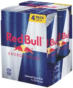 IGA Red Bull Energy Drink offer