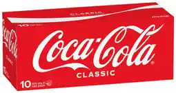 IGA Coca-Cola, Sprite or Fanta 10x375mL Selected Varieties offer