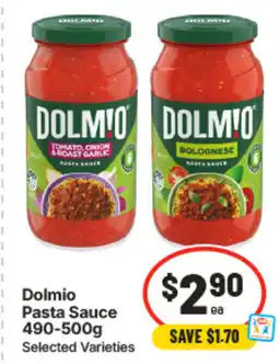 IGA Dolmio Pasta Sauce offer
