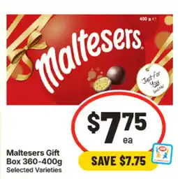 IGA Maltesers Gift Box offer
