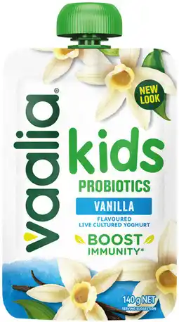 IGA Vaalia Kids Probiotics Yoghurt offer