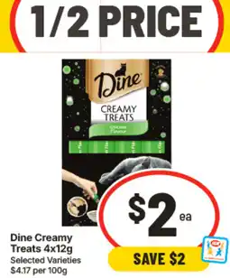 IGA Dine Creamy Treats offer