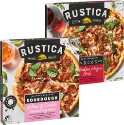 IGA Rustica by McCain Stone Baked Pizza 335‑460g Selected Varieties offer