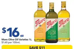 Ritchies Moro Olive Oil Varieties offer