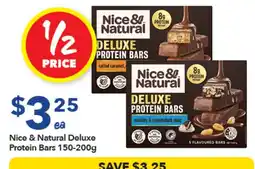 Ritchies Nice & Natural Deluxe Protein Bars offer