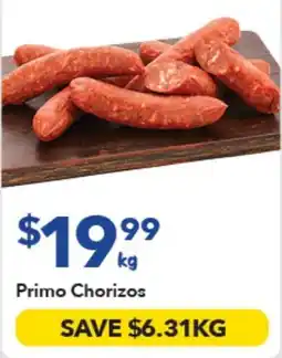 Ritchies Primo Chorizos offer