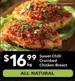 Ritchies Sweet Chilli Crumbed Chicken Breast offer
